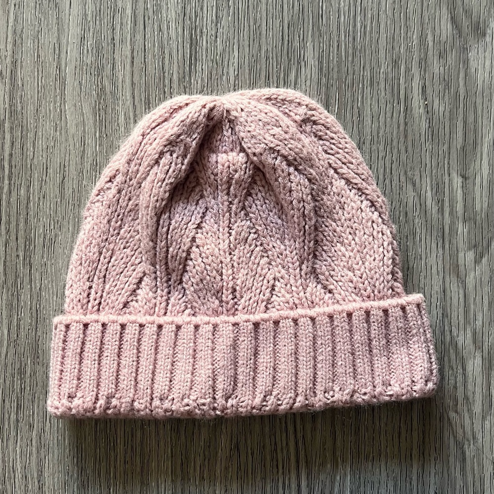 Merona Pink Knit Kids Hat